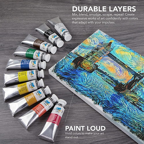 Daler Rowney System 3 Original Acrylic Paint Studio Set 10 x 37ml