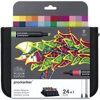 ProMarker 24 in Wallet Student Set