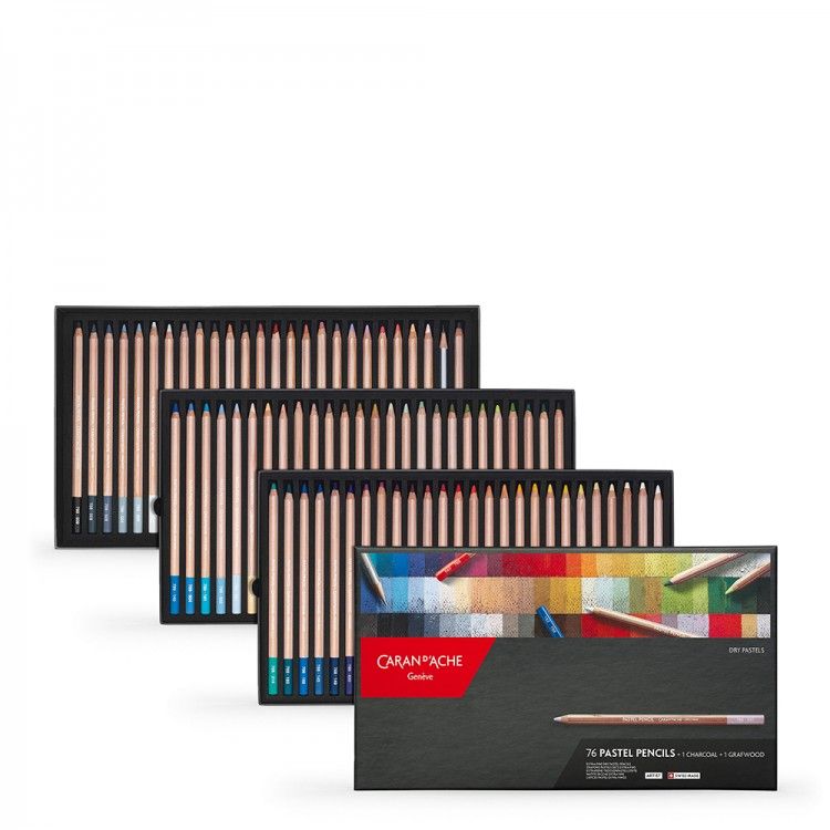 Caran dAche Pastel Pencils Set of 76