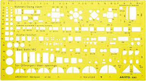 Aristo Template Architects 1:100