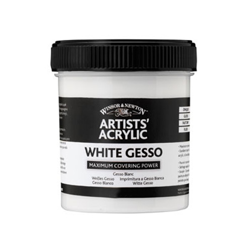 Winsor & Newton Artists Acrylic White Gesso Primer 450ml