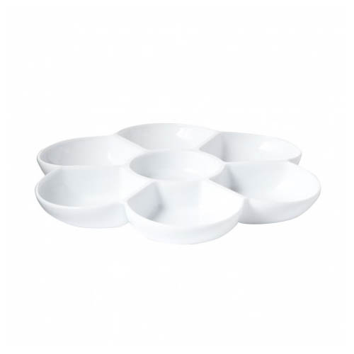 Flower Shaped Plastic Palette