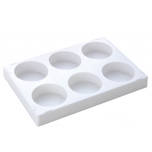 Rectangular Plastic Palette 6 Deep Well