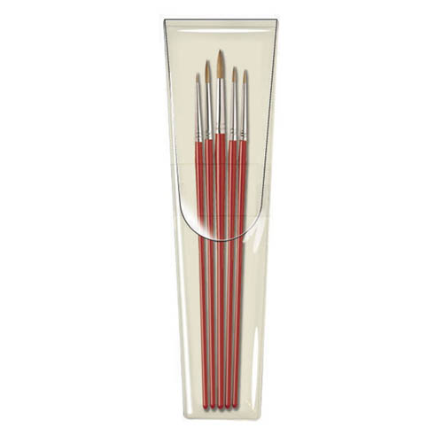 Pro Arte Pure Sable Brush Wallet W9 set