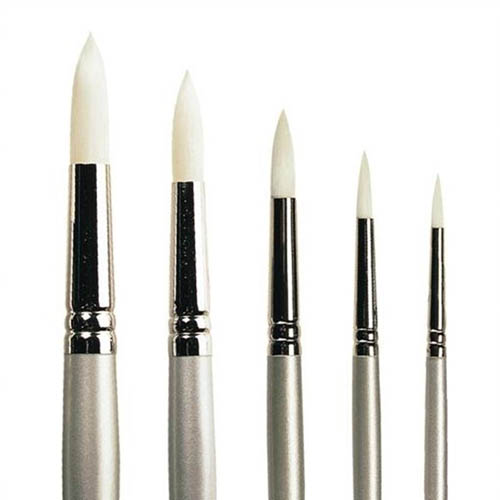 Pro Arte Series 201 Sterling Acrylix Round Brush