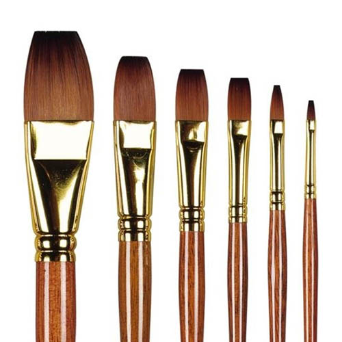 Pro Arte Series 008 Prolene Plus One Stroke Brushes