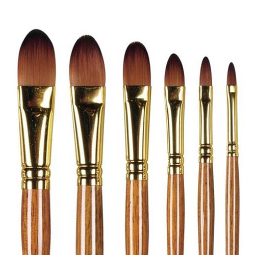 Pro Arte Series 009 Prolene Plus Filbert Brushes