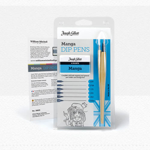 Joseph Gillot Manga Dip Pen Set