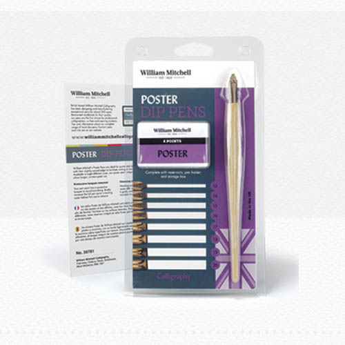 William Mitchell Poster Dip Pen Set