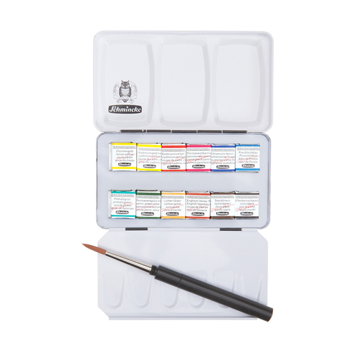 Schmincke Horadam Watercolour 12 Half Pan Set