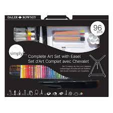 Daler Rowney Complete Art Set 96pcs