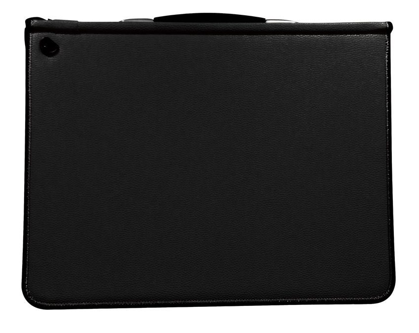 Mapac Black Premier A4 Portfolio with Rings