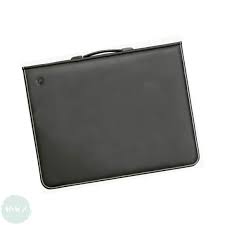 Mapac Black Premier A3 Portfolio with Rings