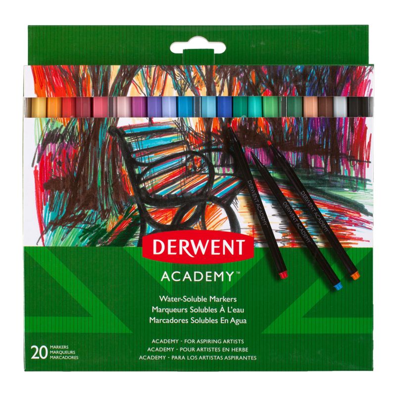 Derwent Acadamy Markers 20