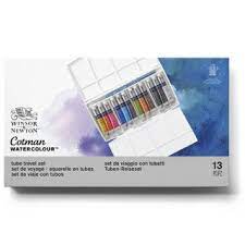 Winsor & Newton Cotman Watercolour Painting PLUS 12 Tube Set