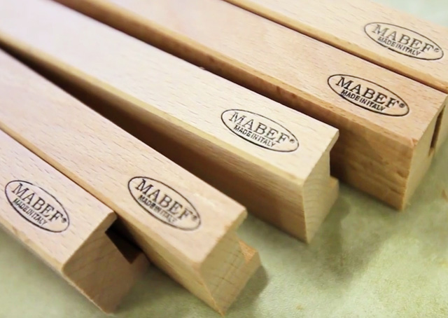 MA.B.E.F. Branded Beech Wood