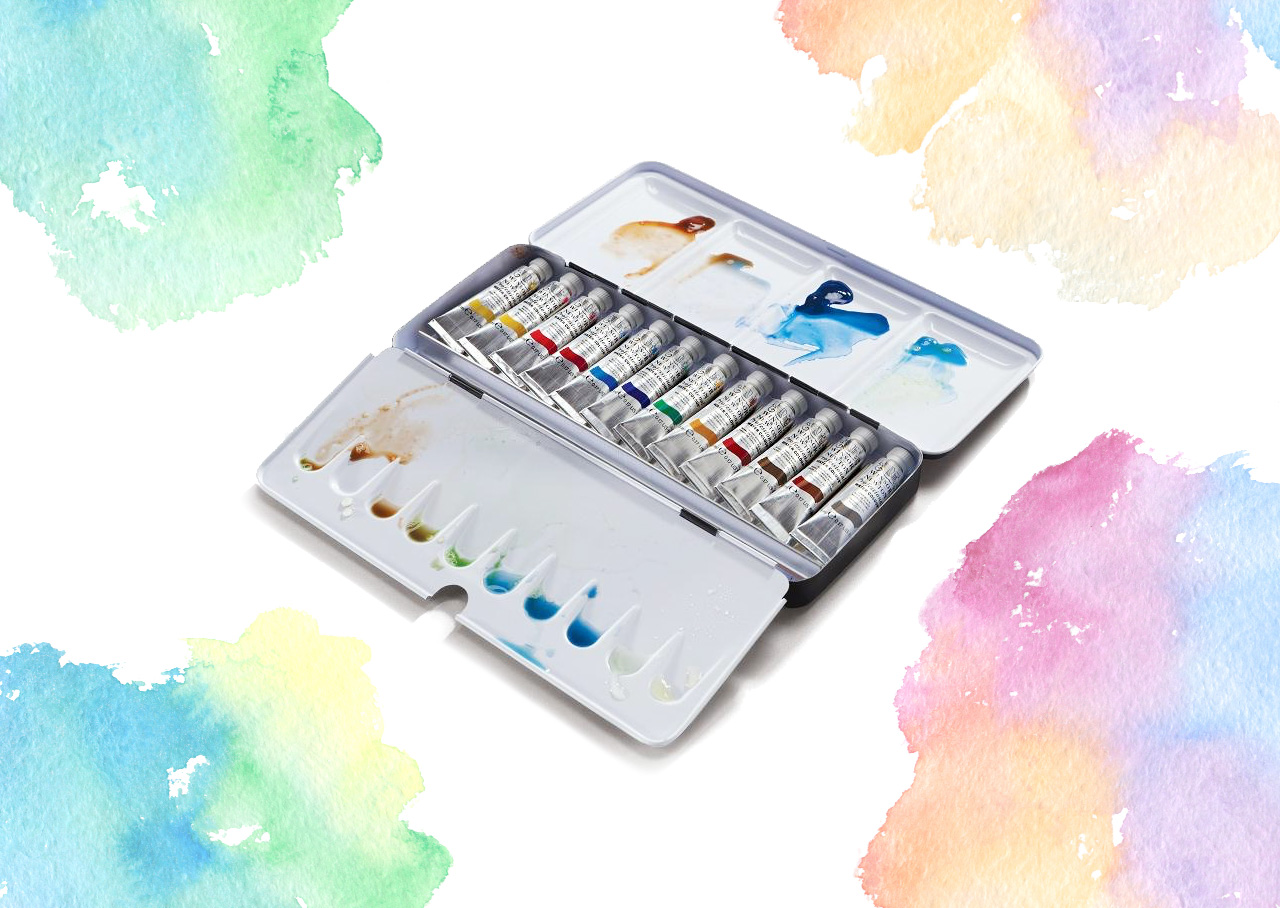 Winsor & Newton Artists Water Colour Tin 12x 5ml T