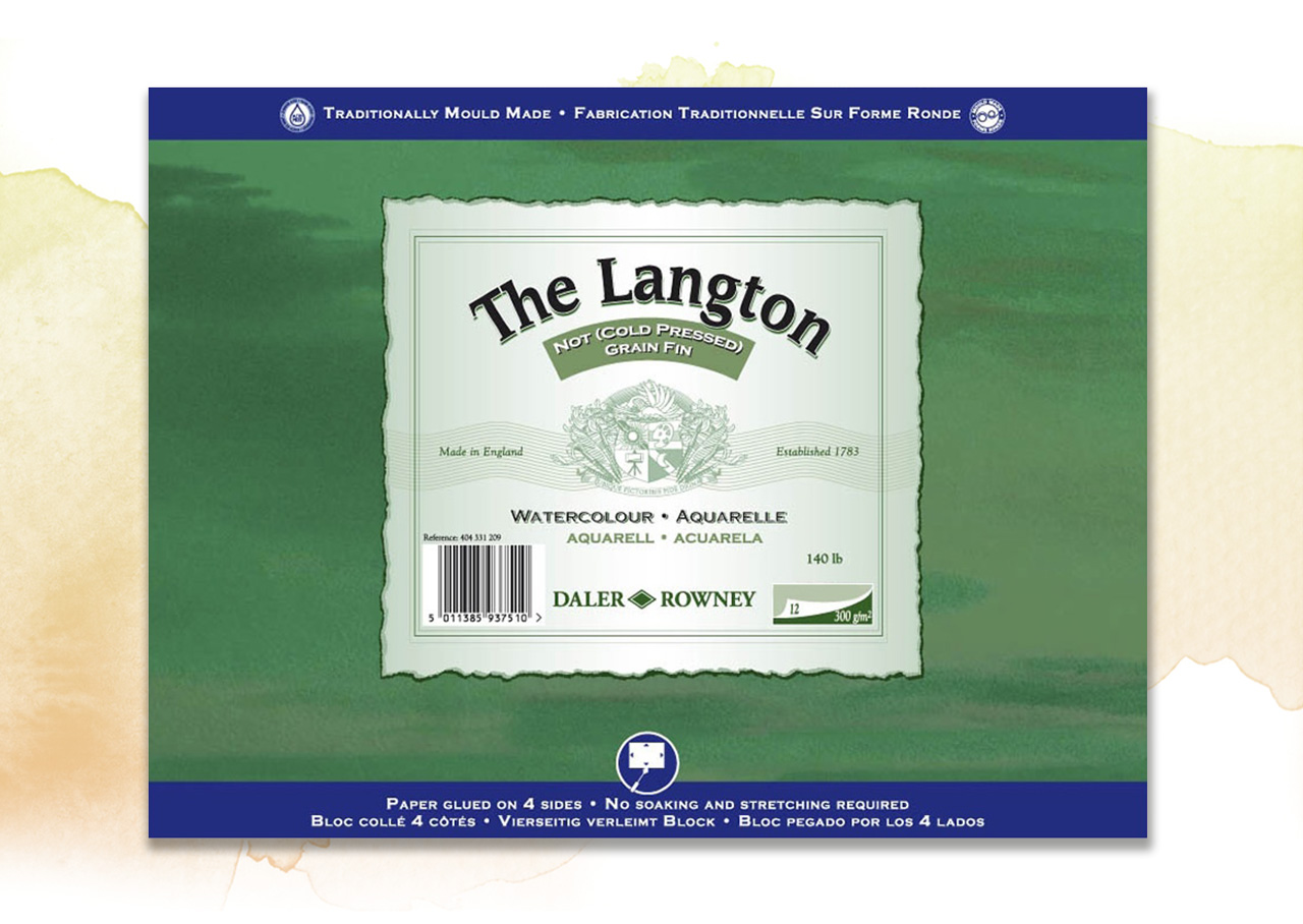 Daler Rowney Langton Watercolour Paper Block