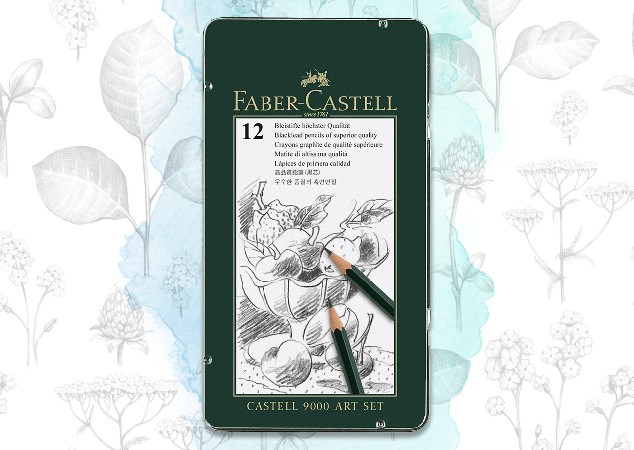 Faber Castell 9000 Graphite Pencils Set