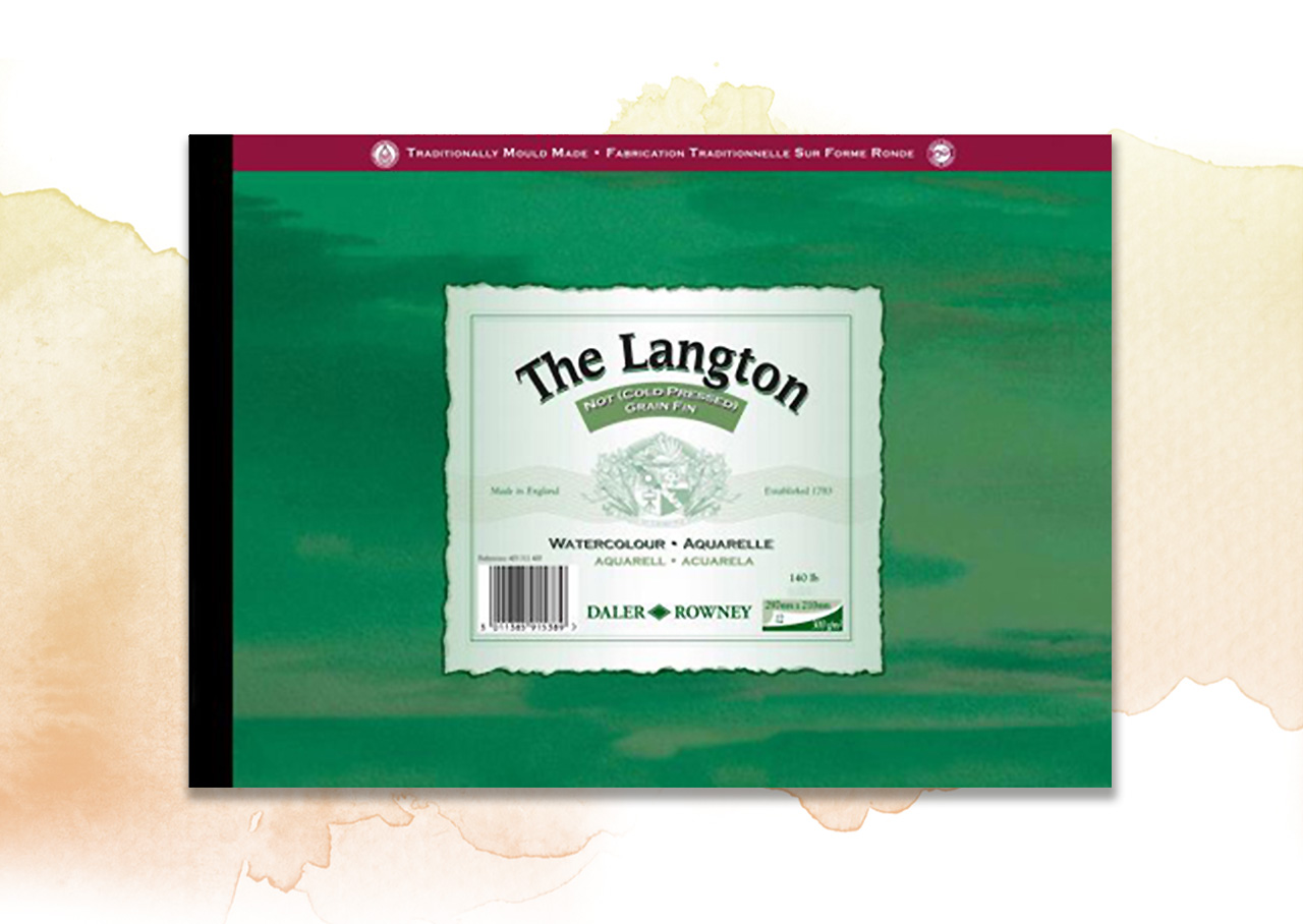 Daler Rowney Langton Watercolour Pad 140lbs Cold P