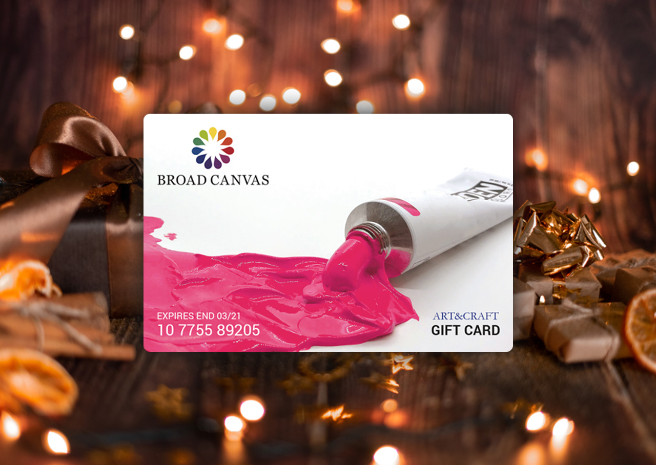 Art gifts for £25 and under - £25 Broad Canvas Gif