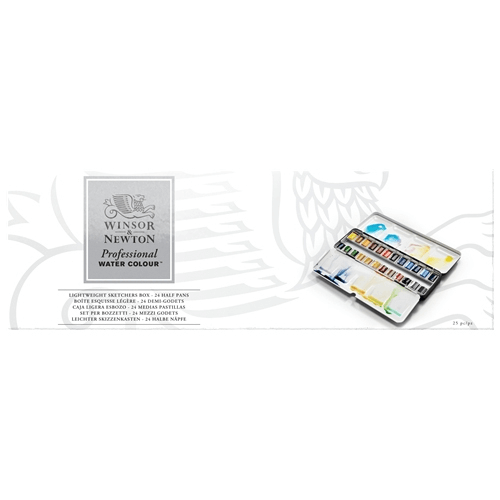 Winsor & Newton Professional Watercolour 24 Half P