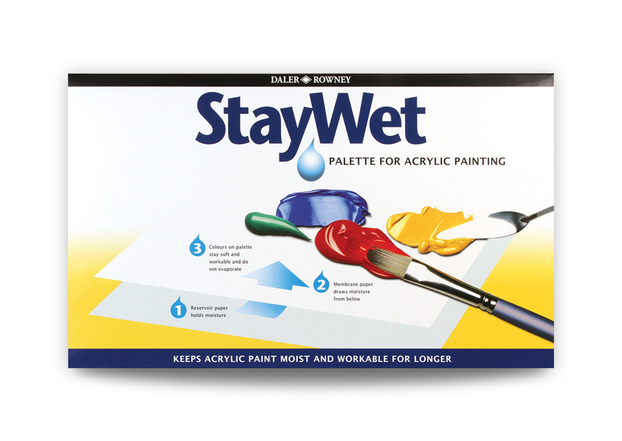 Daler Rowney Large Stay Wet Palette
