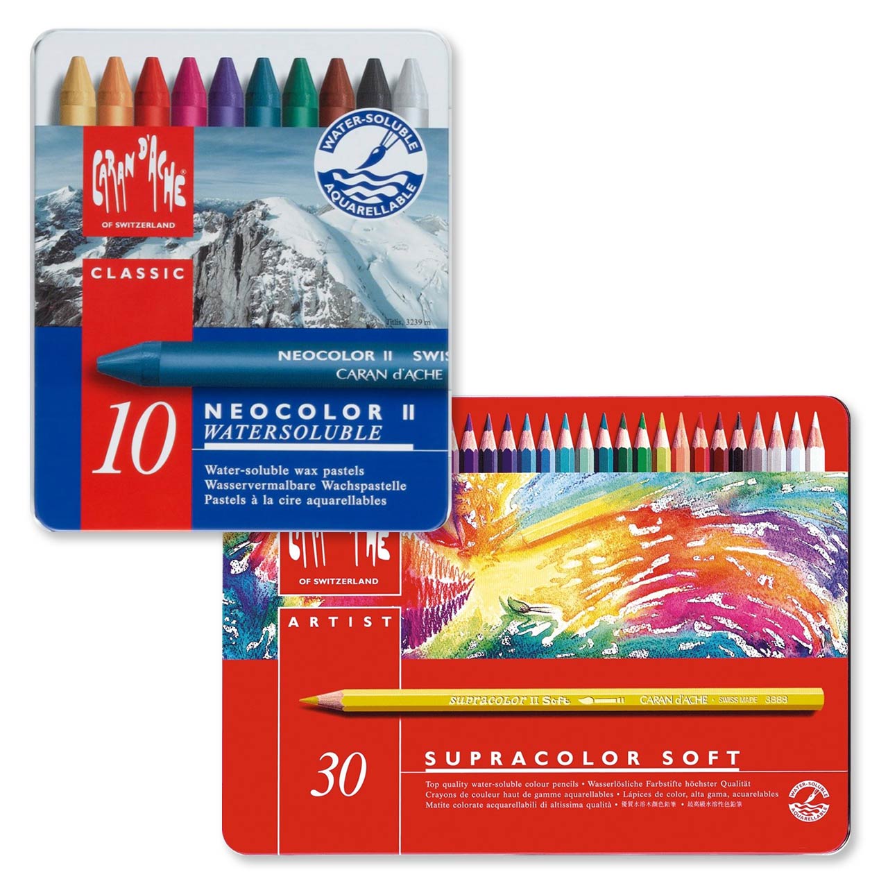 Caran D'Ache Neocolour Wax Crayons