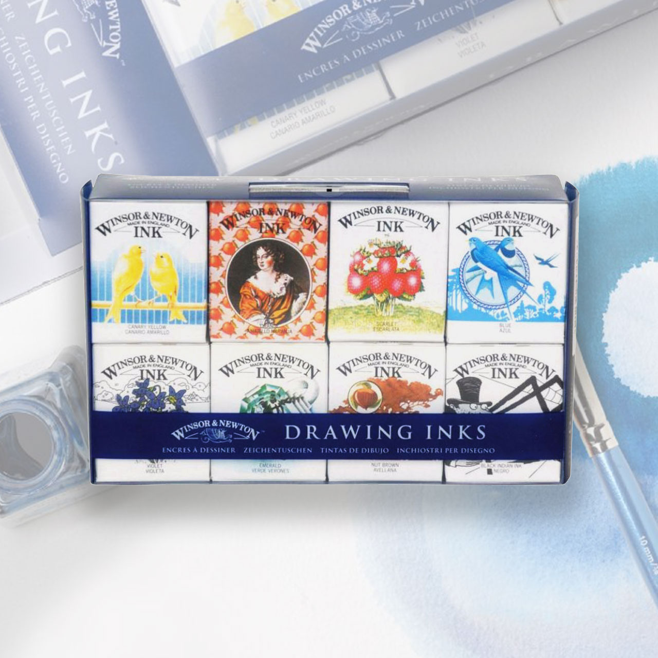 Winsor & Newton Henry Collection Ink Set