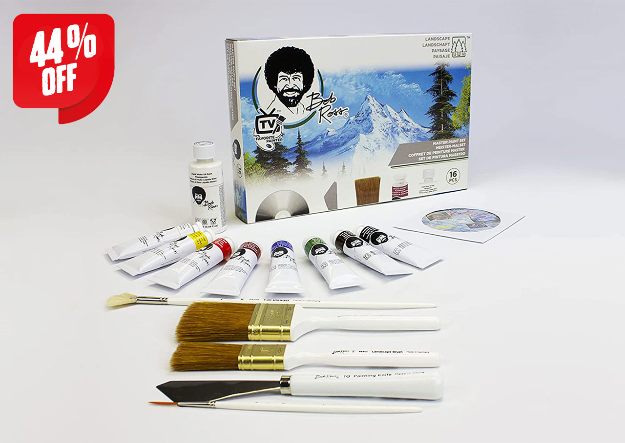 Bob Ross Master Oil Painting Set