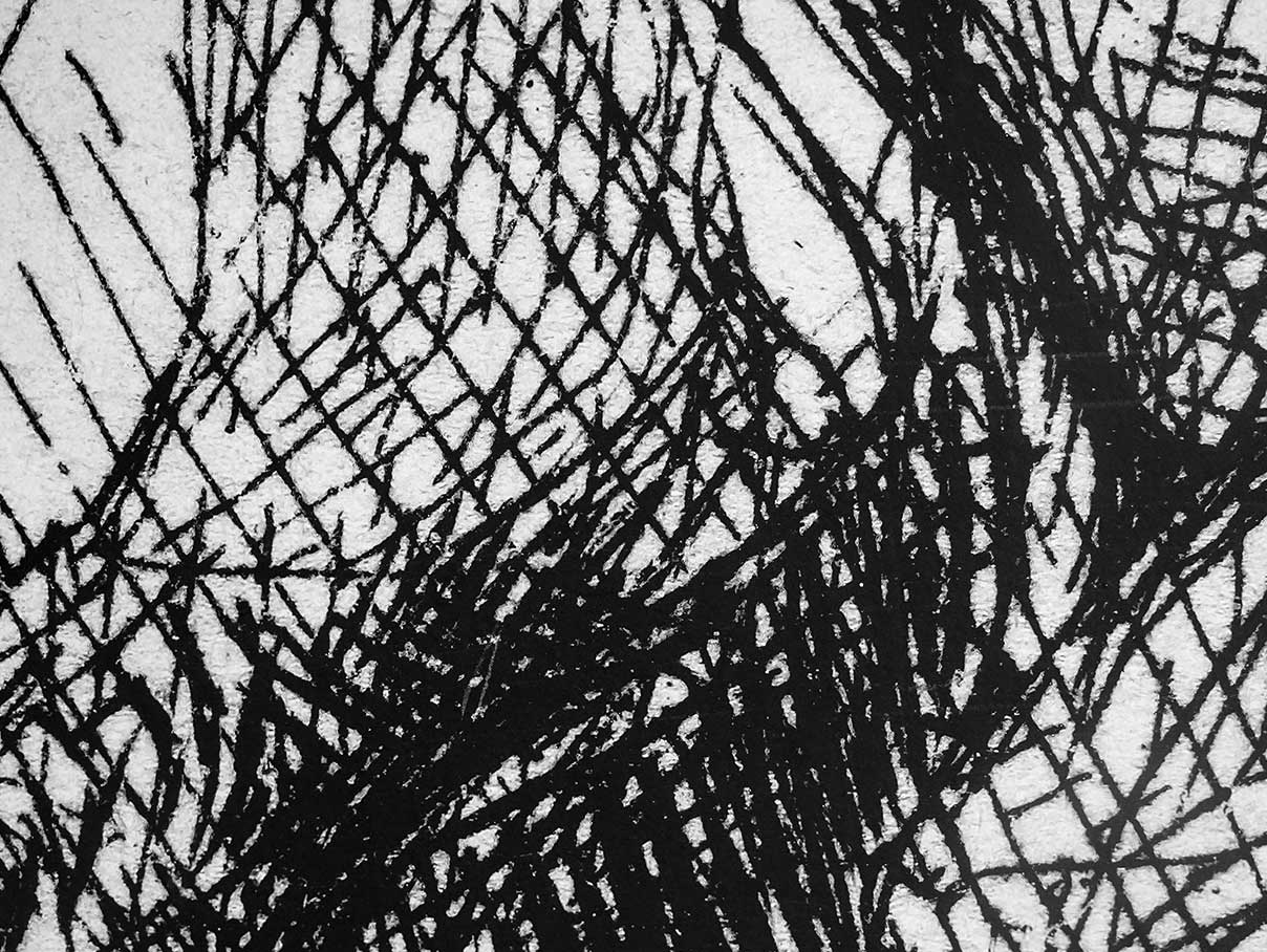 ink drawing using technical pens